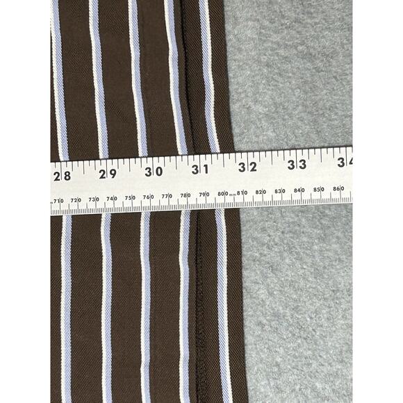 Polo Golf Shirt Mens Large Ralph Lauren Pima Cotton Striped Short Sleeve Sports - Picture 4 of 10